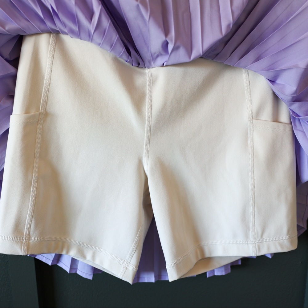 Bad Birdie Lilac Golf Skort - Picture 6 of 8